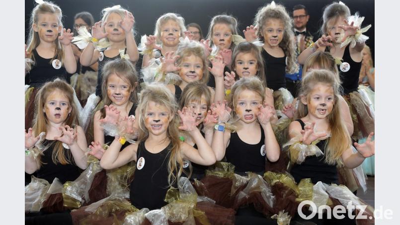 Die: FG Plößberg präsentierte einen Löwen-Tanz. Bild: Wolfgang Steinbacher