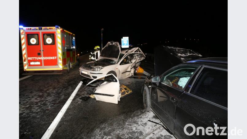 Tödlicher Unfall auf der A93 zwischen den Anschlussstellen Windischeschenbach und Falkenberg. Bild: rw