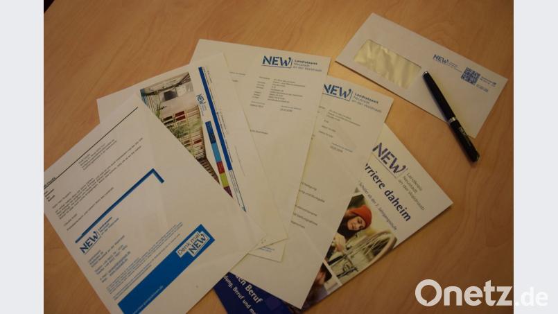 Post von der Zulassungsstelle oder dem Bauamt des Landkreises sieht nun so aus. Das alte Motto „Ein Landkreis ist auf Draht“ hat ausgedient. Bild: exb