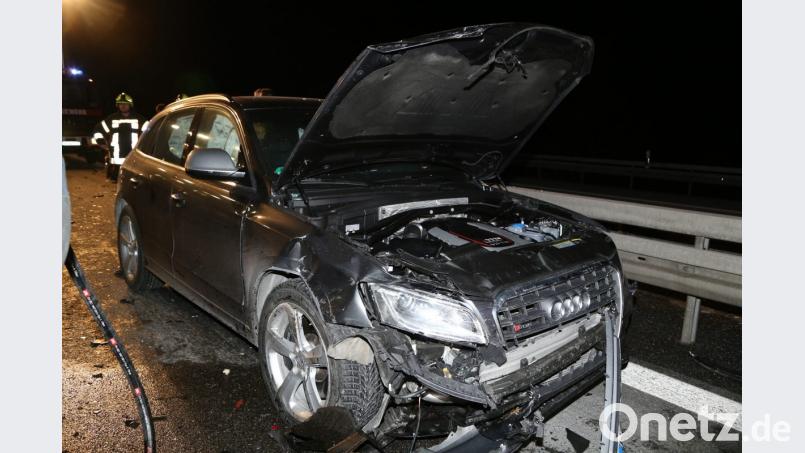 Tödlicher Unfall auf der A93 zwischen den Anschlussstellen Windischeschenbach und Falkenberg. Bild: rw