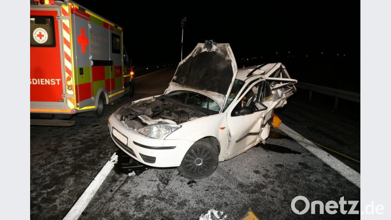 Tödlicher Unfall auf der A93 zwischen den Anschlussstellen Windischeschenbach und Falkenberg. Bild: rw