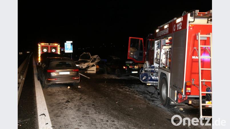 Tödlicher Unfall auf der A93 zwischen den Anschlussstellen Windischeschenbach und Falkenberg. Bild: rw