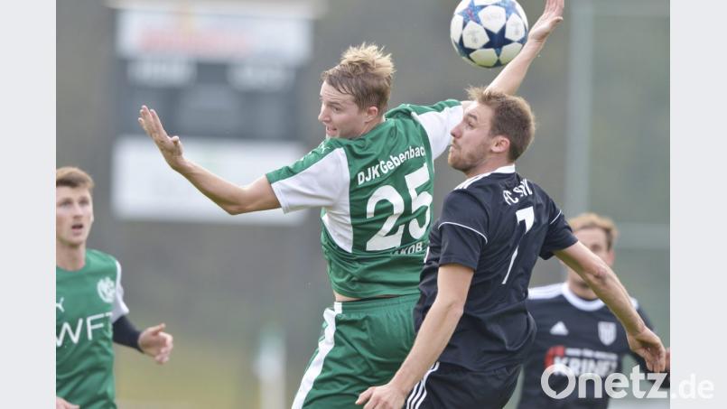 Ralf Jakob (Trikotnummer 25) spielt nicht mehr für den Fußball-Bayernligisten DJK Gebenbach. Bild: zg