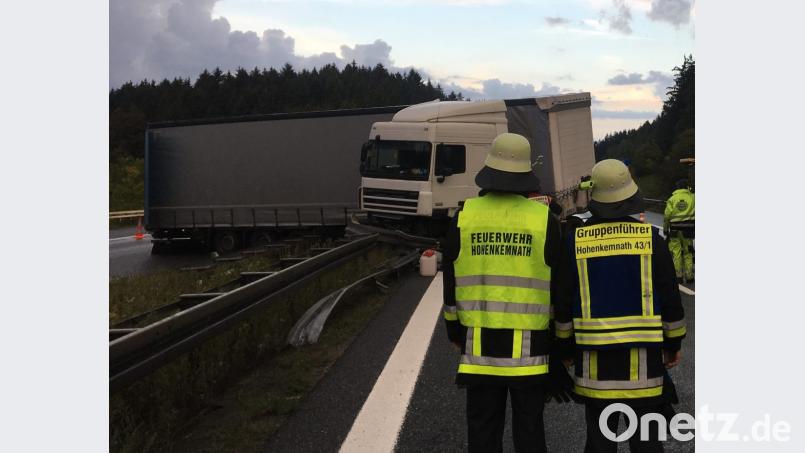 Besonders zu Einsätzen auf der Autobahn wurde die Hohenkemnather Wehr 2018 gerufen. 28 Mal sorgten sie für die Absicherung an den Unfallstellen. Bild: brü