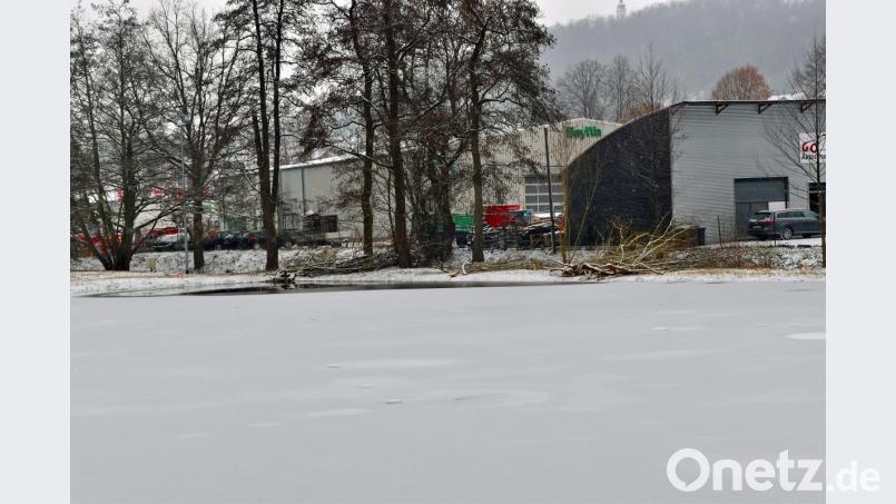 Eislaufplatz in Rosenberg. Bild: Andreas Royer