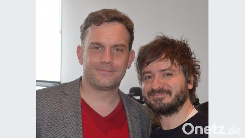 Sebastian Bezzel (links) und Daniel Christensen. Bild: Kunz