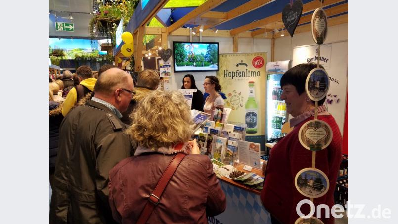 Die Ferienregion Stiftland präsentierte sich auf der Grünen Woche in Berlin. Bild: exb