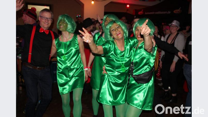 &quot;Cordula Grün&quot; - dieses Jahr ein beliebtes Faschingskostüm. Bild: kro