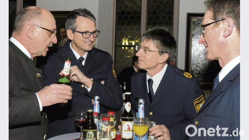 Vom Austausch lebt der Stadtempfang. Bild: Stephan Huber