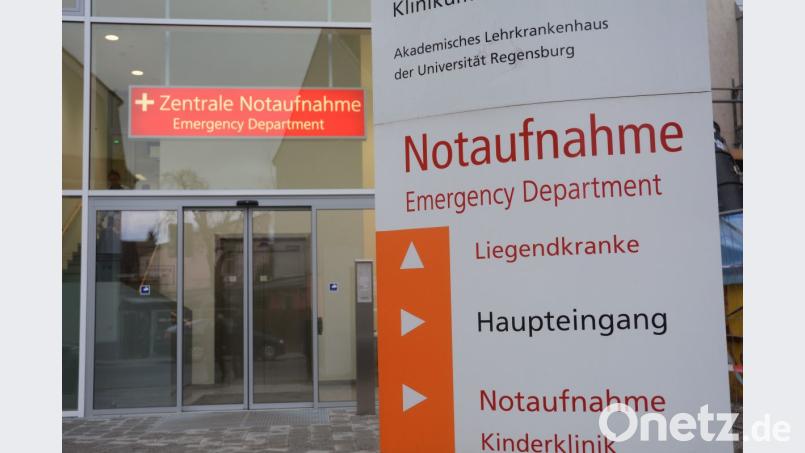 Der Arbeitsort von Andreas Pohl ab 1. März: Die neu gebaute Notaufnahme am Klinikum Weiden. Bild: Gabi Schönberger