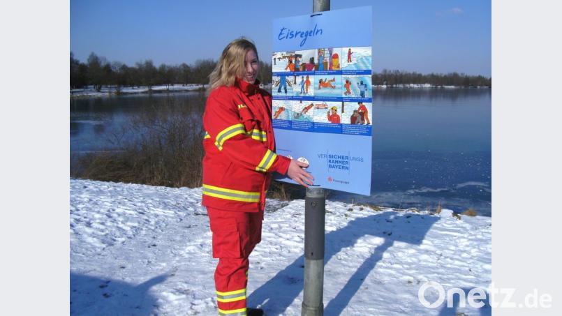 Für alle Erkenntlich, in verschiedenen Sprachen und mit Bildern. So will die DLRG auf die Gefahren hinweisen. Bild: brü