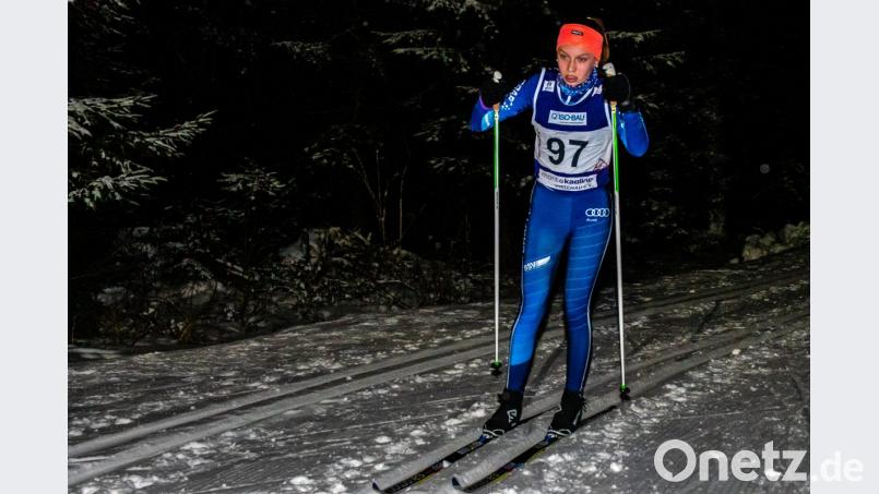 Lisa Gebhard zeigte ein gutes Rennen und gewann ihre Altersklasse Bild: chl