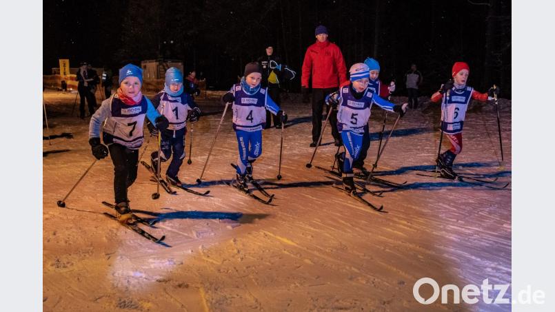 Die Jüngsten starten noch gemeinsam. Die Älteren gehen dann im Doppelstart ins Rennen Bild: chl
