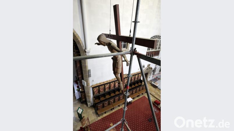 Renovierung St. Marien. Bild: Wolfgang Steinbacher