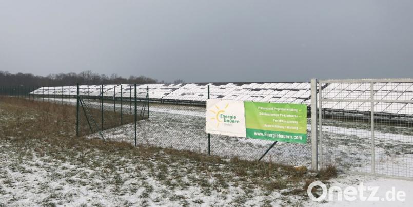Am Rand von Fronberg gibt es bereits einen Solarpark der Energiebauern GmbH. Bis zum Jahresende könnte auch in Neunburg eine solche Anlage realisiert werden. Bild: Hirsch
