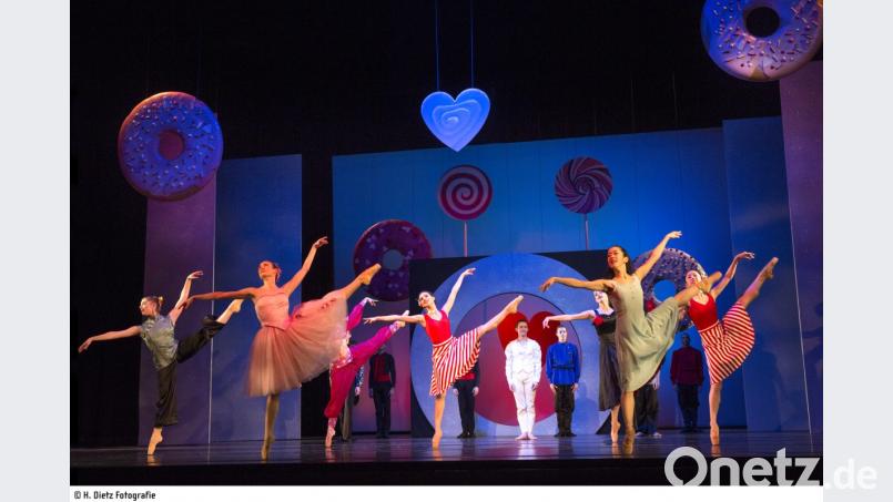Das Ballett &quot;Der Nussknacker&quot; konnte bei seiner Premiere am Theater Hof auf ganzer Linie überzeugen. Bild: Dietz/Theater Hof
