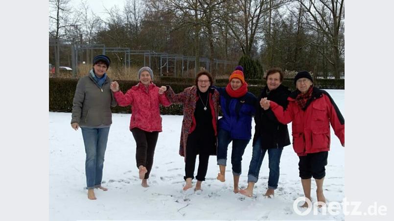 Schneetreten. Bild: exb
