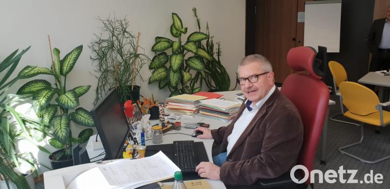 Knut Thielsen´, Schulleiter am Gymnasium Eschenbach, verabschiedet sich in den Ruhestand. Bild: msh