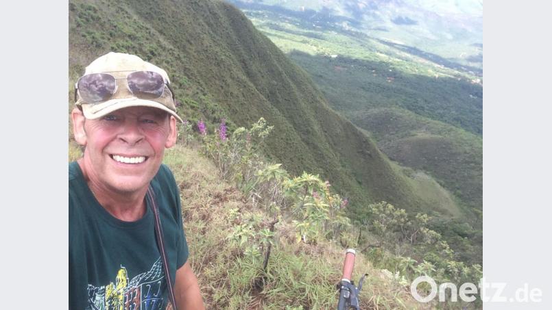 Thomas Krämer ist mit seinem Mountainbike in den Bergen rund um Brumadinho unterwegs. Die Folgen der Schlammlawine sind noch gut zu bemerken. Bild: Thomas Krämer
