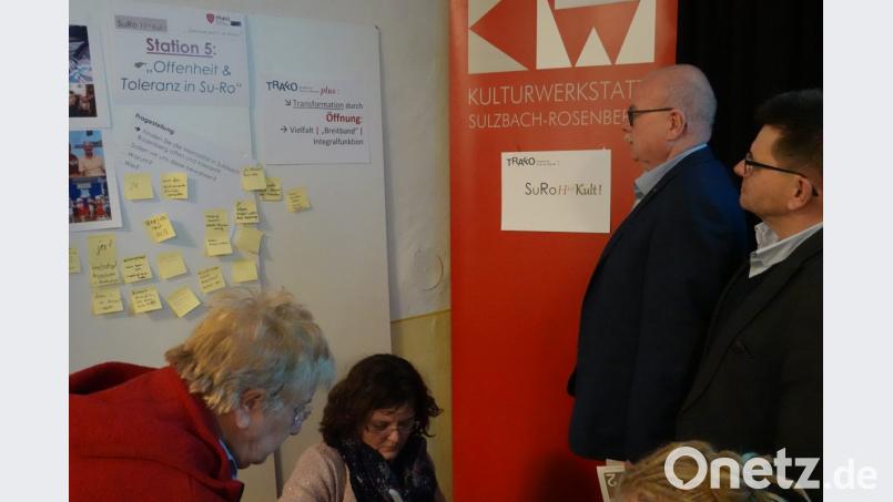 An jeder Station wurden auf Klebezetteln Kommentare und Ideen zum Thema gesammelt. Bild: gac