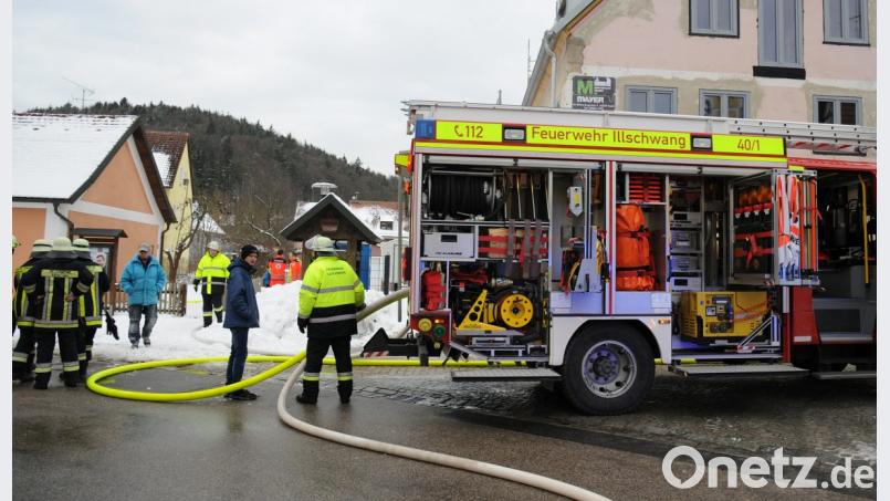 Feueralarm in Illschwang. Bild: gf