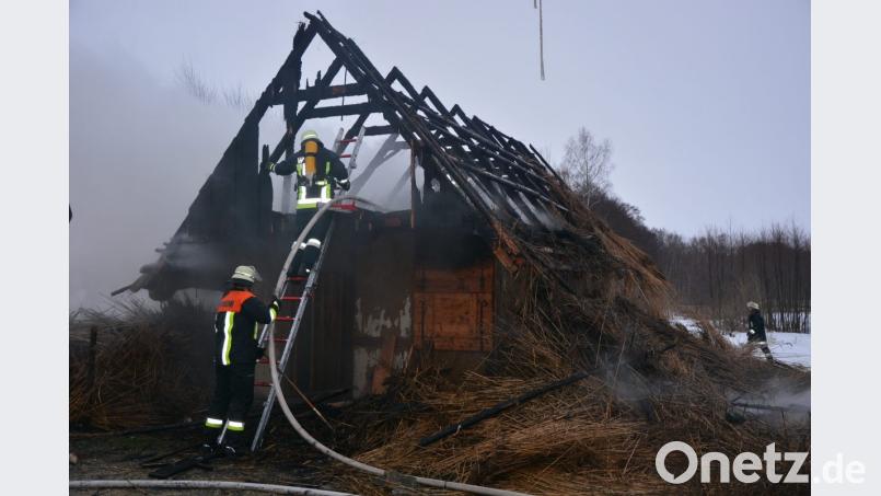 Bei einem Brand im Geschichtspark Bärnau-Tachov entstand ein Schaden von 10.000 Euro. Das Landratsamt Tirschenreuth fordert nun neue Gespräche über die Nutzung der mittelalterlichen Hütten. Bild: jr