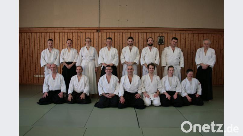 Die Teilnehmer des Fortgeschrittenen-Trainings in Premenreuth. Bild: exb