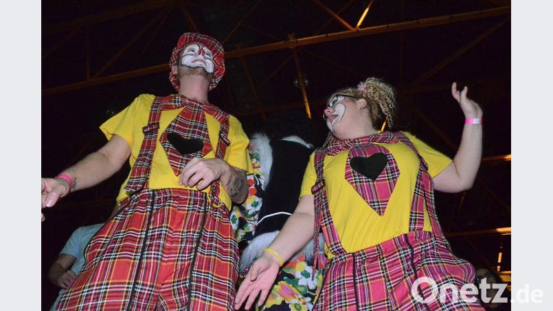 Clown unter sich. Bild: Kunz