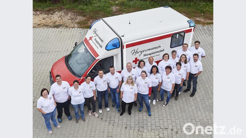 Herzenswunsch-Hospizmobil des BRK Bild: exb