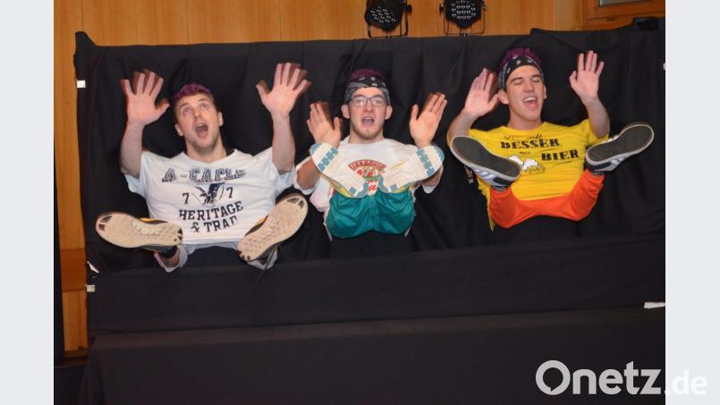 Mitternachtsshow: Two babys an a dirty one. Bild: fz