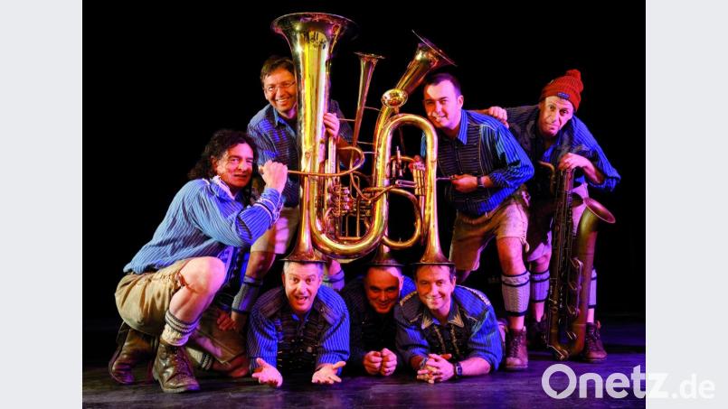 Die Blechblos'n sorgt seit 25 Jahren auf dem Oktoberfest für Stimmung. Im Juli können sich die Neunburger von den Qualitäten der Musiker überzeugen. Bild: exb