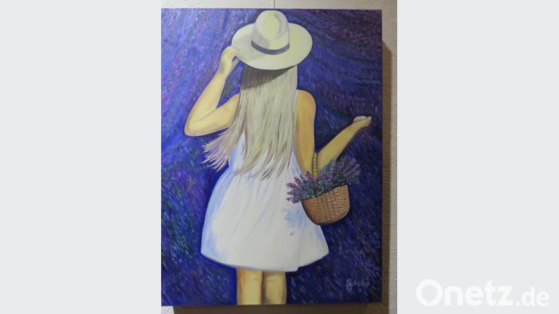 &quot;Lavendelmädchen&quot; von Petra Schicker. Bild: ubb