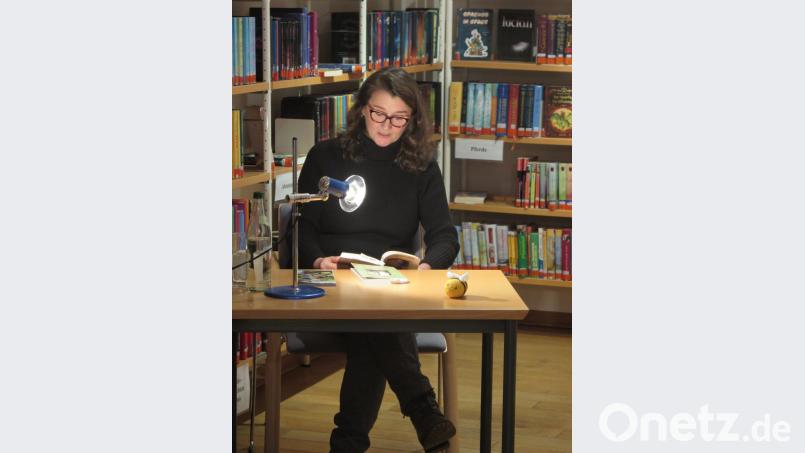 Autorin Gudrun Müller liest in der Stadtbücherei Auszüge aus ihren beiden Goldsteig-Novellen Bild: jzk