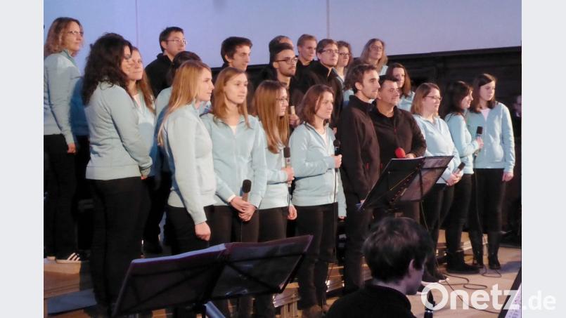 Der Chor in Aktion Bild: fsb