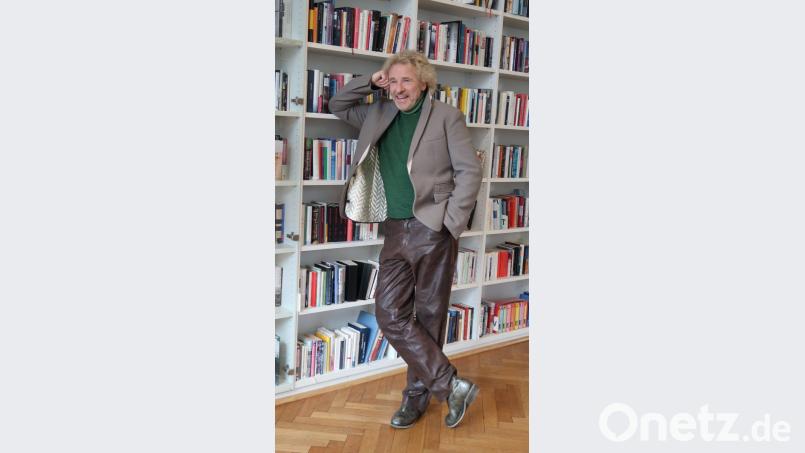 Thomas Gottschalk präsentiert im Münchner Literaturhaus sein neues Literaturformat. Bild: Kunz