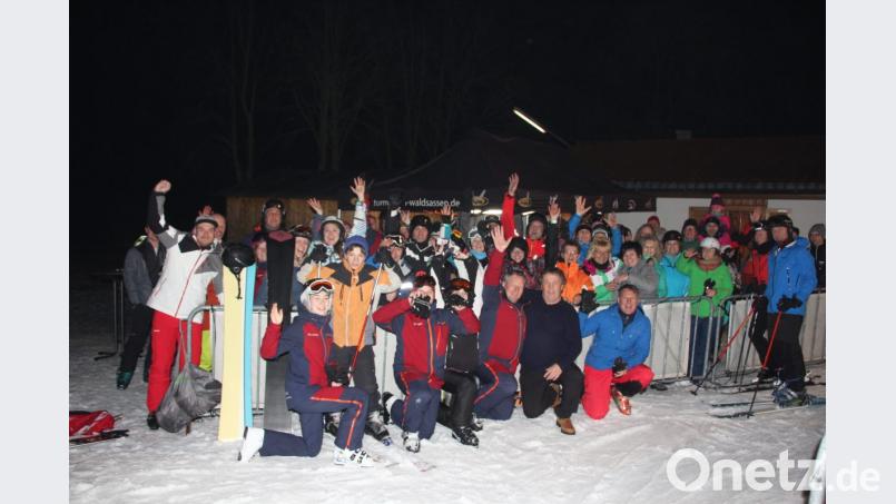 Für die Mitglieder des Skiclubs Stein war der Schloppacher Hang einen Abend lang exklusiv reserviert. Bild: kro