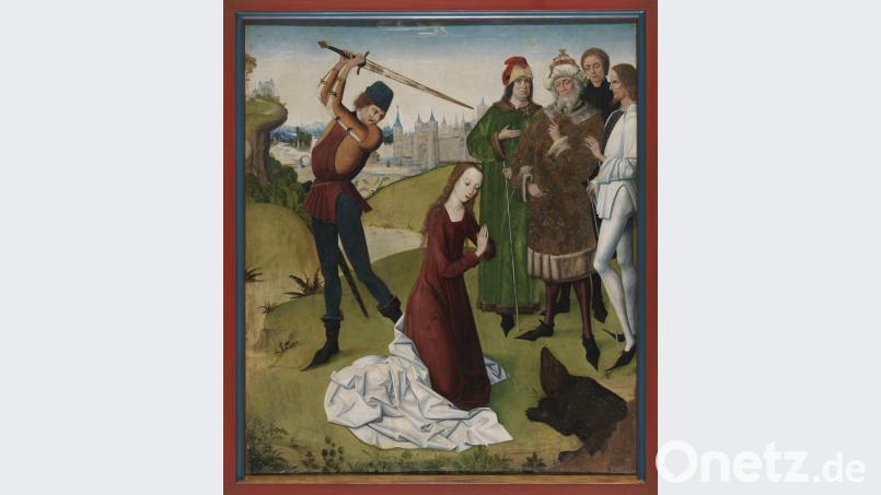Das Bild &quot;Die Enthauptung der Hl. Columba&quot; entstand um 1450 in Köln und ist in der Ausstellung &quot;Helden, Märtyrer, Heilige&quot; ab April zu sehen. Bild: GNM