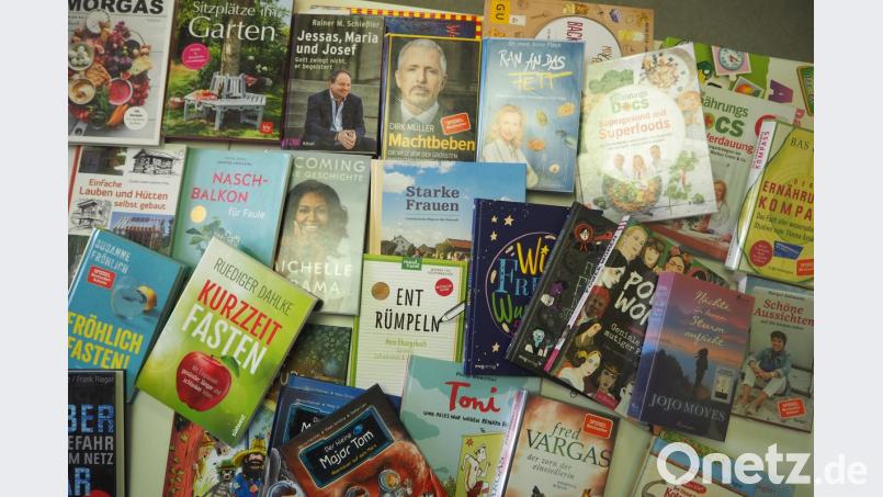 Neu eingetroffen: jede Menge Sachbücher und Romane sowie ansprechende Kinderbücher. Bild: bl