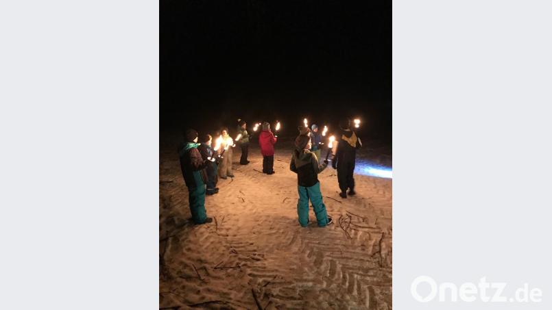 Lichtmess-Wanderung in Haselbrunn. Bild: do