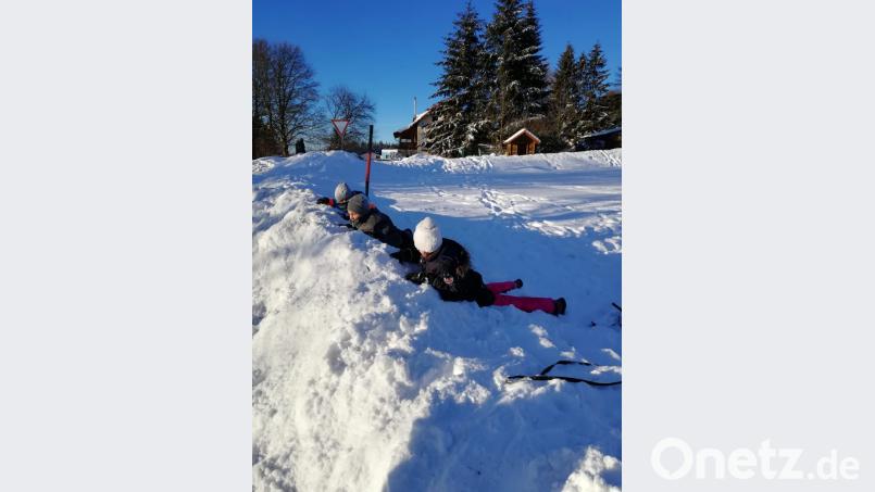 Wintersporttag der Grundschule Krummennaab. Bild: exb