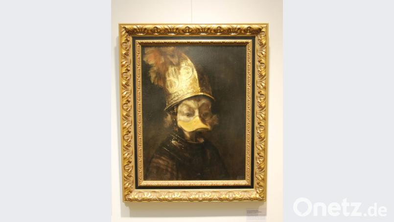 &quot;Der Mann mit dem Goldhelm&quot;: Original oder Fälschung? Bild: Andrea Herdegen