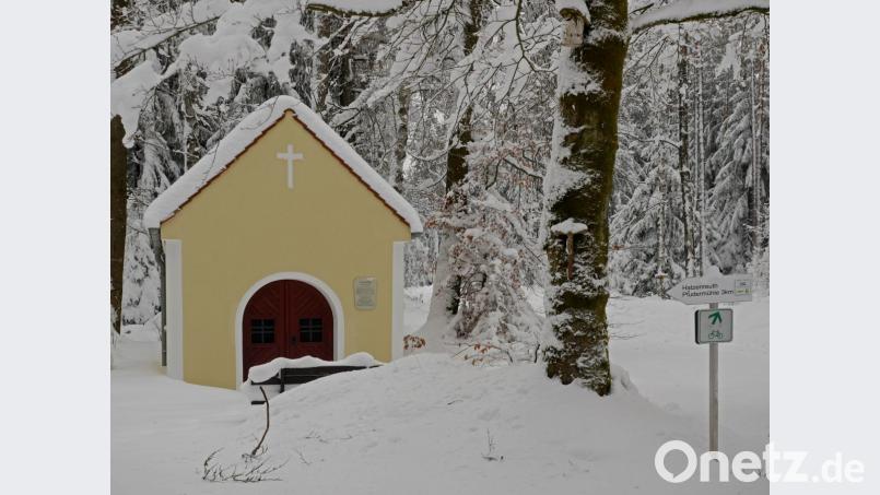 Die Forstkapelle im Revier Hatzenreuth zwischen Waldsassen und Wernersreuth. Bild: tr