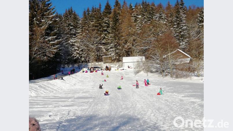 Wintersporttag der Grundschule Krummennaab. Bild: exb
