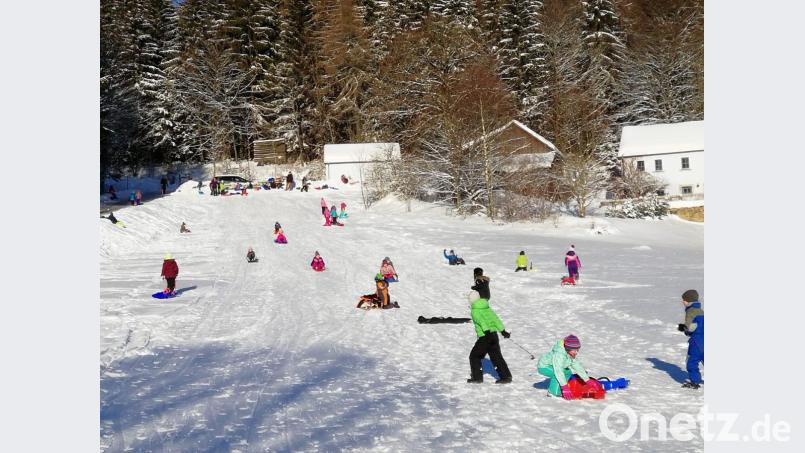 Wintersporttag der Grundschule Krummennaab. Bild: exb