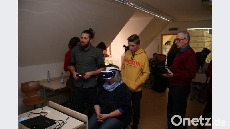 Realitätsnahe Spiele sind längst kein Zukunftstraum mehr. Johannes Betz (links) erklärte auch, warum. Bild: wro