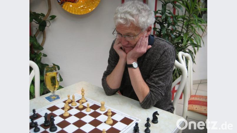 Dr. Lorenz Weinberger war der einzige, der in Nittenau seine Partie gewinnen konnte. Bild: njn