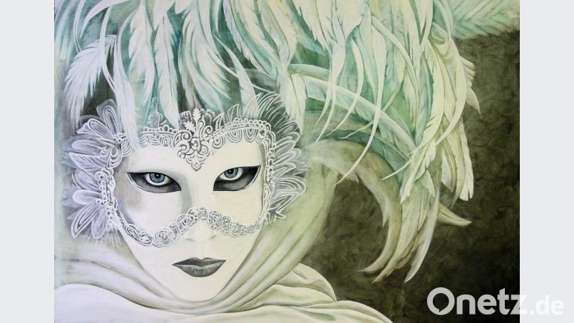 "Maske" von Maler Robin Seur Bild: ubb