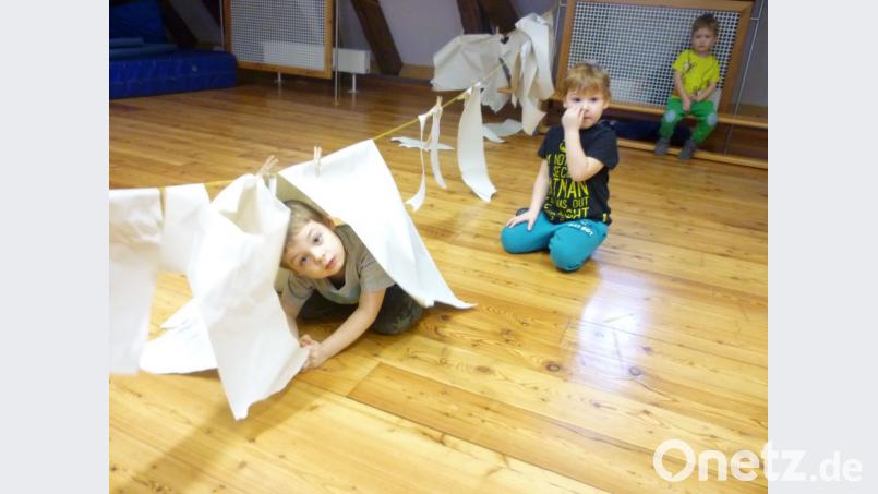 Die kreativen Angebote machen den Kindern auch Spaß. Bild: hir
