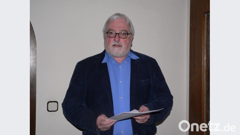&quot;Unsere Finanzkraft ist ungebrochen&quot;, betont der scheidende SCE-Vorsitzende Matthias Haberberger in seinem Rechenschaftsbericht in der Jahreshauptversammlung. Bild: rn