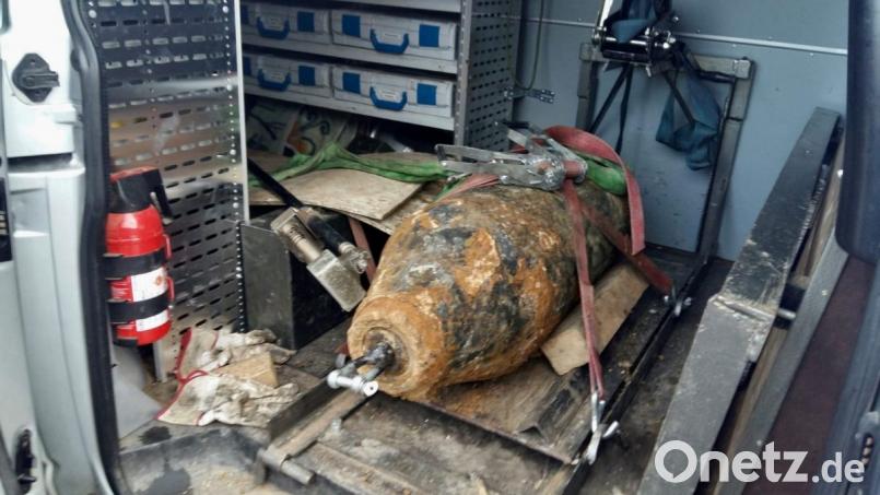 Die Fliegerbombe in Obertraubling wurde entschärft. Bild: Alexander Auer